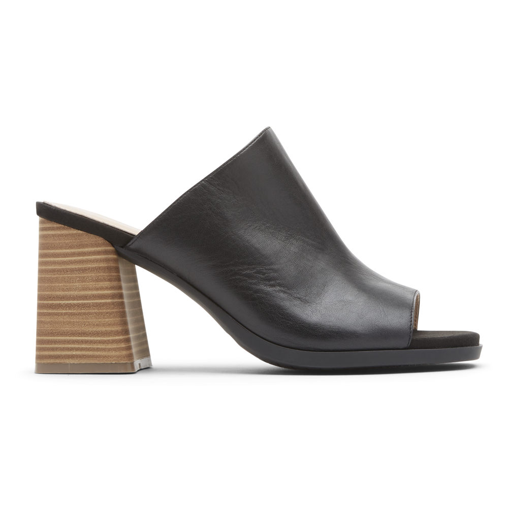 Rockport Badtofflor Dam Svarta - Total Motion Amara - SPZRM4280